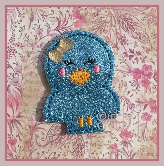 SSBJ Blue Bird Embroidery File