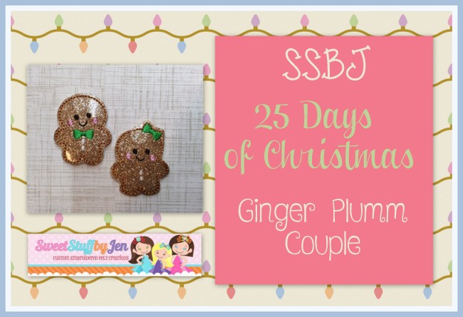 SSBJ Ginger Plumm Couple Embroidery File