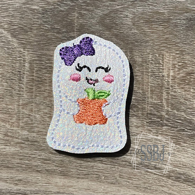 SSBJ GiGi Pumpkin Ghost Embroidery File