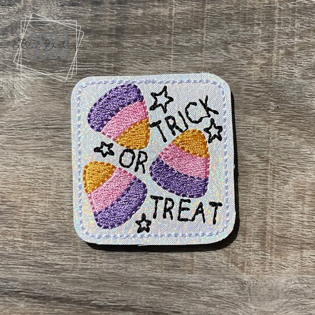 SSBJ Trick or Treat Candy Corn Embroidery File