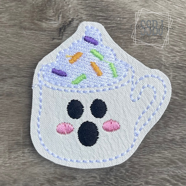 SSBJ Ghosty Mug Embroidery File