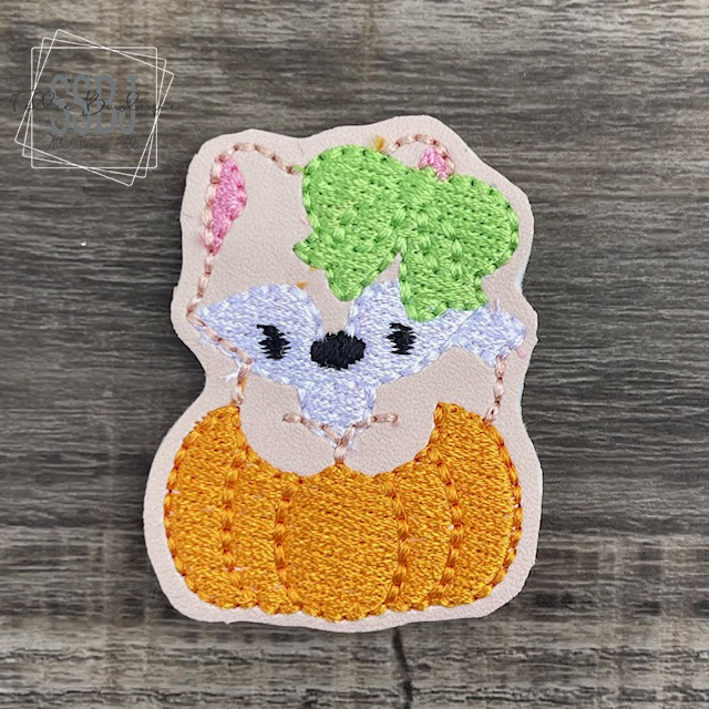 SSBJ Foxy Pumpkin Embroidery File