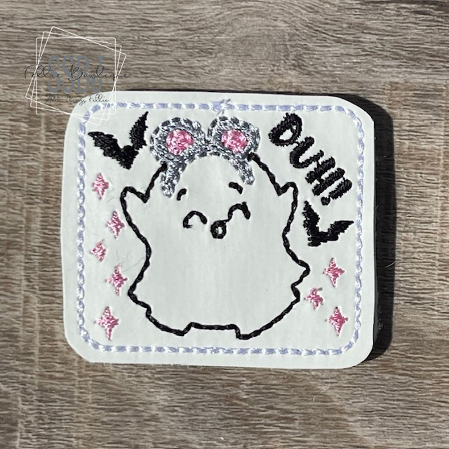 SSBJ MG DUH Ghost Embroidery File