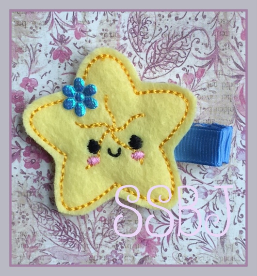 SSBJ Kutie Starfish Embroidery File