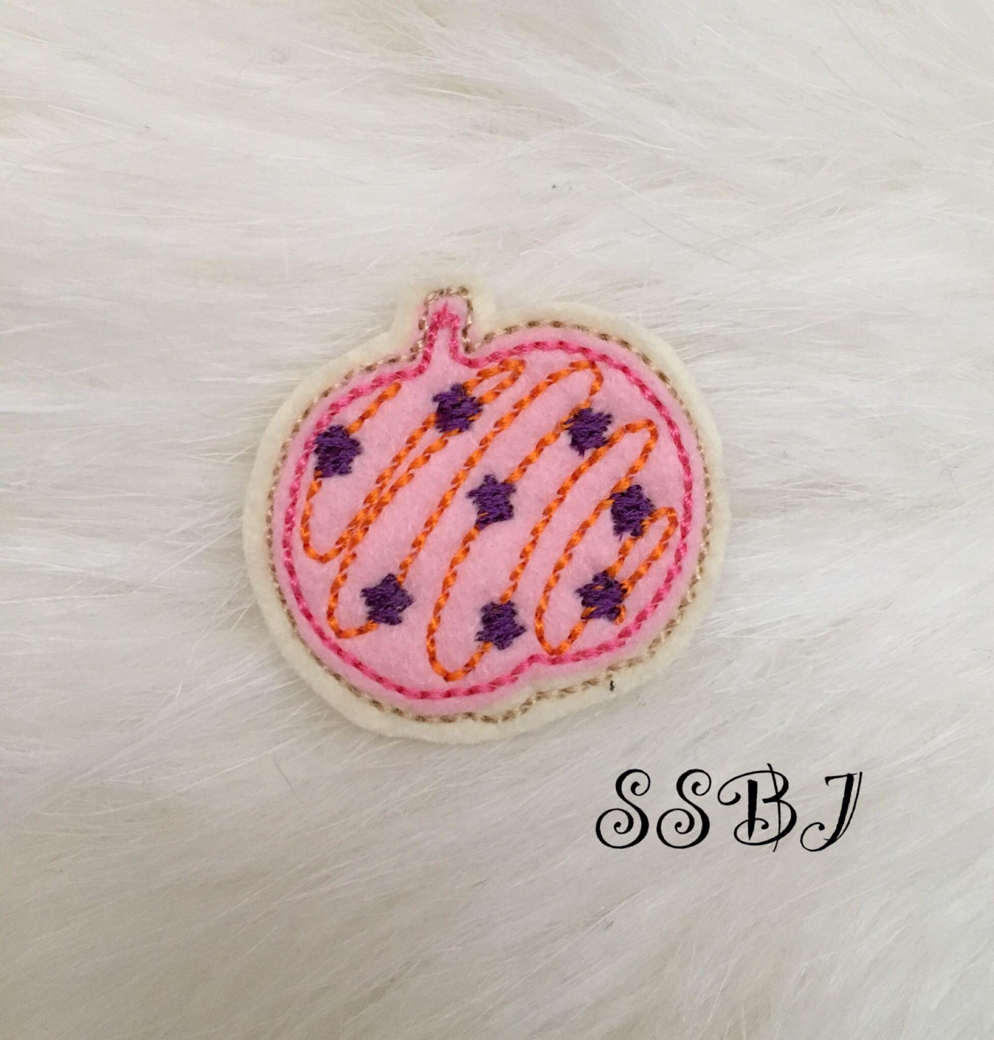 SSBJ Pumpkin Swirl Cookie Embroidery File