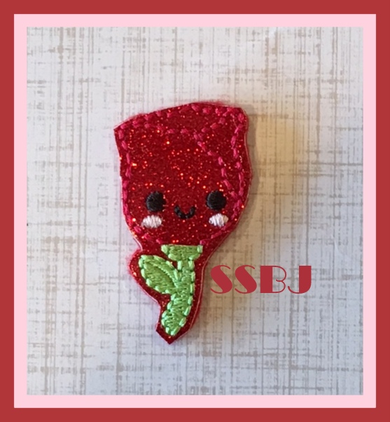 SSBJ Valentine Rose Embroidery File