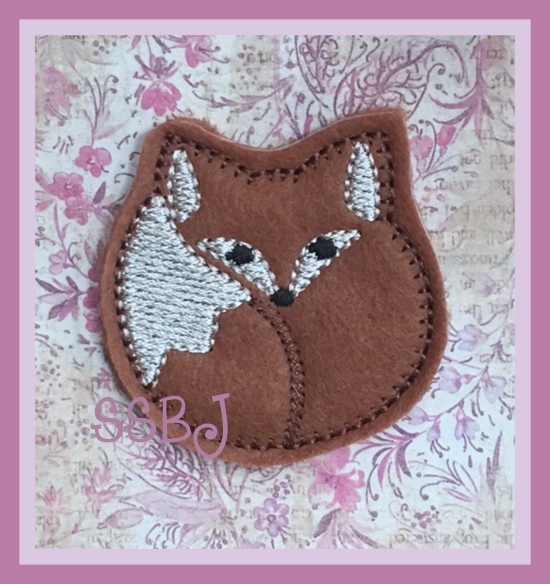 SSBJ Snuggly Fox Embroidery File