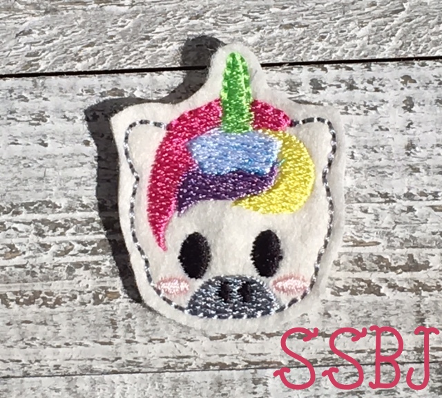 SSBJ Unicorn Nurse Embroidery File