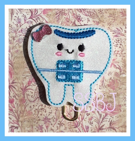 SSBJ Tooth Brace Embroidery File